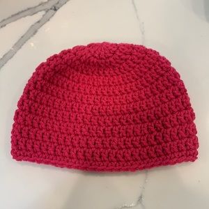 Toddler Hand Crocheted Beanie!